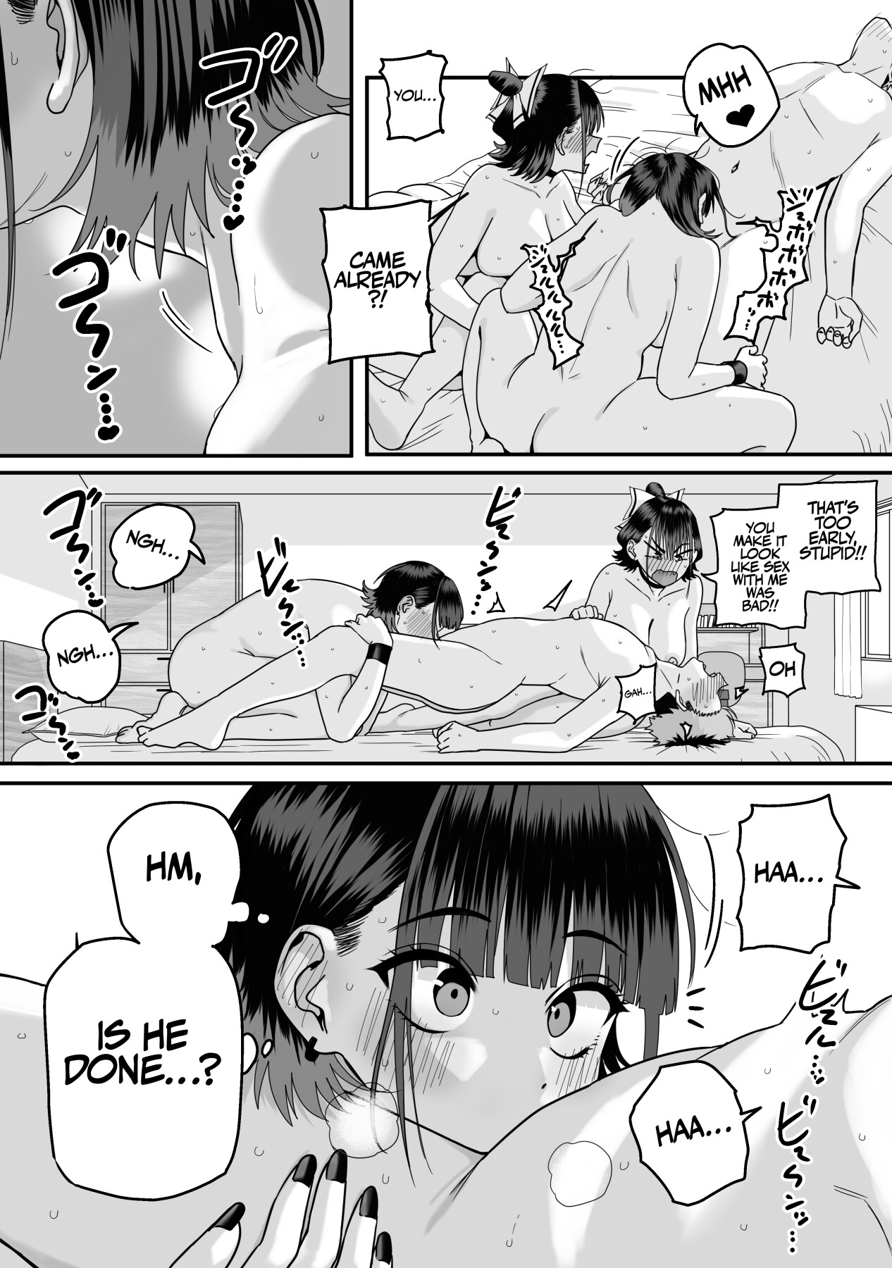 Hentai Manga Comic-A Harem Where No One Is Reciprocated-Read-55